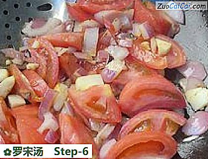罗宋汤做法第六步骤