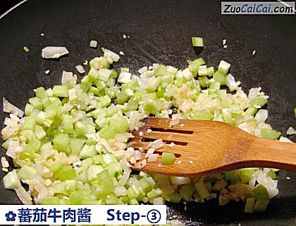 蕃茄牛肉酱做法第三步骤