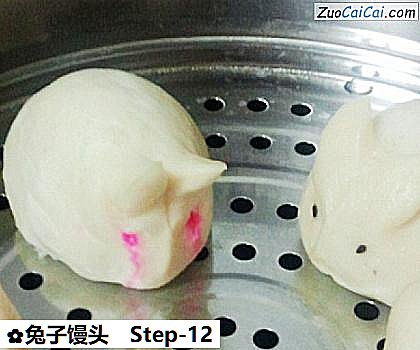 兔子馒头做法第十二步骤