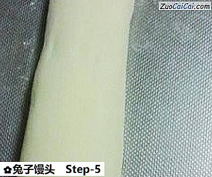 兔子馒头做法第五步骤