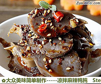 -凉拌麻辣鸭肫做法第八步骤
