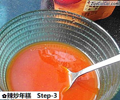辣炒年糕做法第三步骤