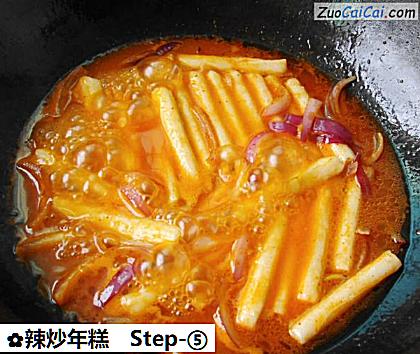 辣炒年糕做法第五步骤