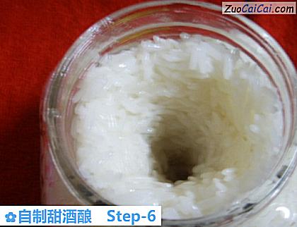自制甜酒酿做法第六步骤