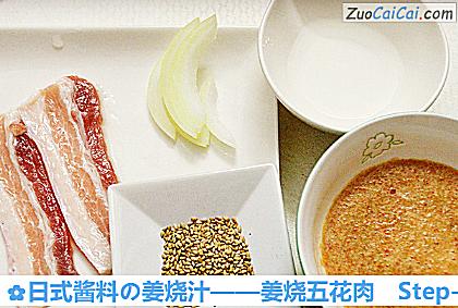 姜烧五花肉做法第五步骤