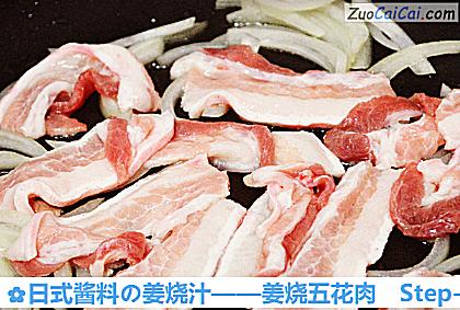 姜烧五花肉做法第七步骤