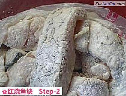 红烧鱼块做法第二步骤