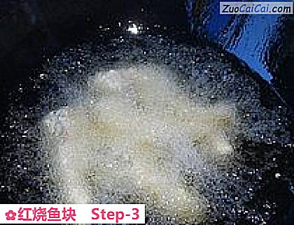红烧鱼块做法第三步骤