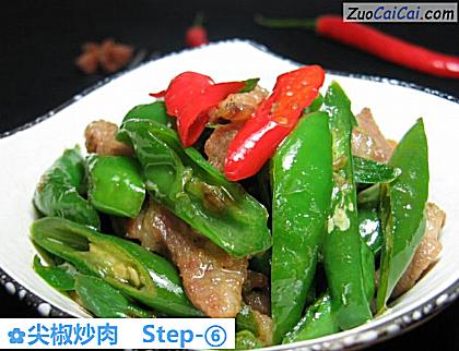 尖椒炒肉成品图1
