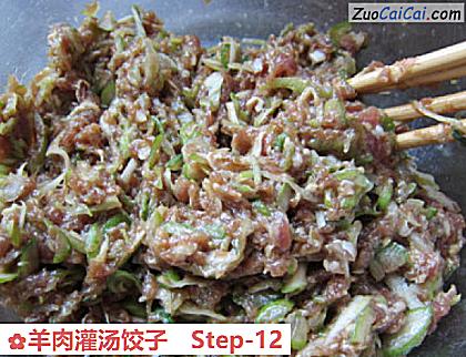 羊肉灌汤饺子做法第十二步骤