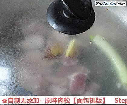 原味肉松做法第三步骤