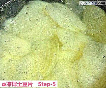 凉拌土豆片做法第五步骤