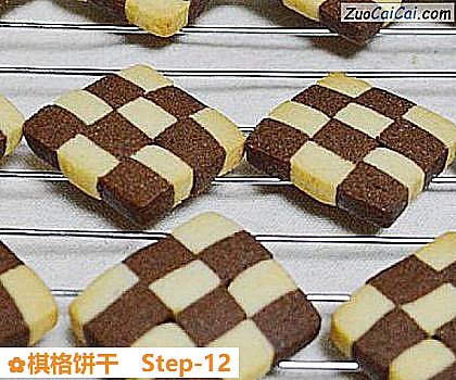 棋格饼干成品图2