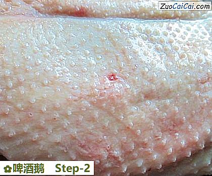 啤酒鹅做法第二步骤