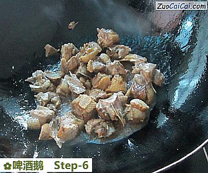 啤酒鹅做法第六步骤