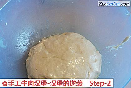 手工牛肉汉堡-汉堡的逆袭做法第二步骤