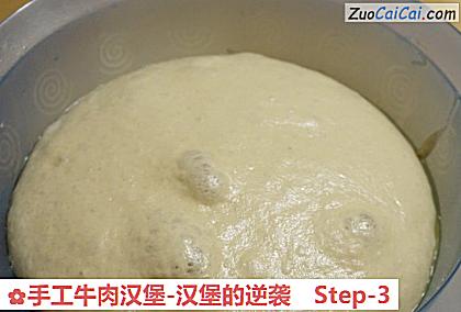 手工牛肉汉堡-汉堡的逆袭做法第三步骤