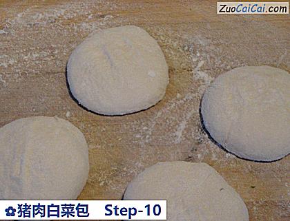 猪肉白菜包做法第十步骤