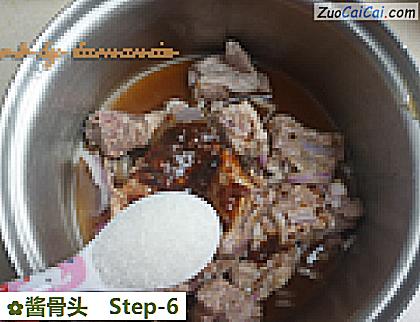 酱骨头做法第六步骤