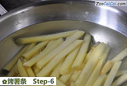 烤薯条做法第六步骤