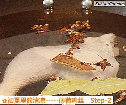 -薄荷鸡丝做法第二步骤