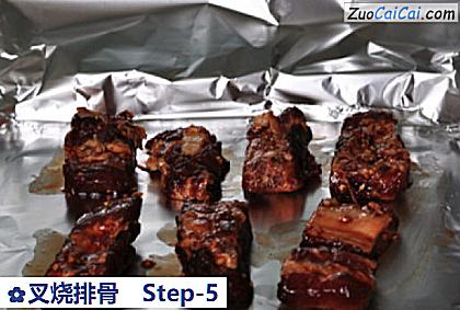叉烧排骨做法第五步骤