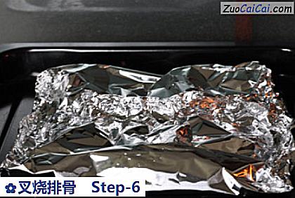 叉烧排骨做法第六步骤