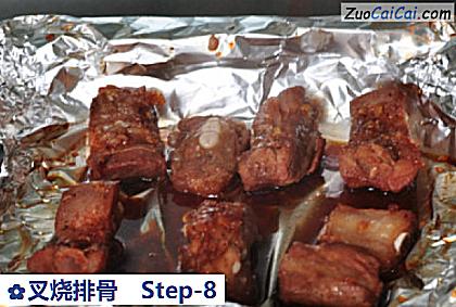 叉烧排骨做法第八步骤