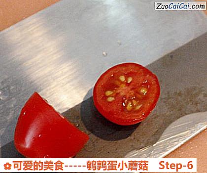 -鹌鹑蛋小蘑菇做法第六步骤