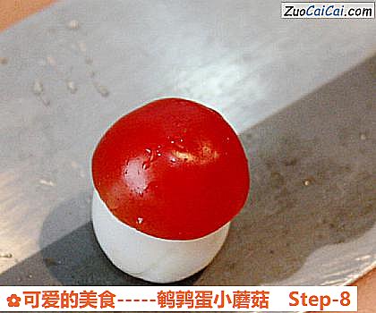 -鹌鹑蛋小蘑菇做法第八步骤
