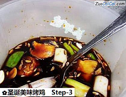 圣诞美味烤鸡做法第三步骤