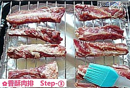 香酥肉排做法第三步骤
