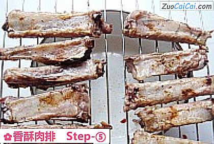 香酥肉排做法第五步骤