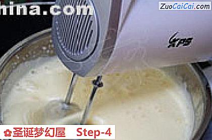 圣诞梦幻屋做法第四步骤