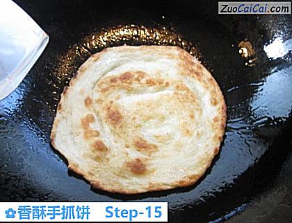 香酥手抓饼做法第十五步骤