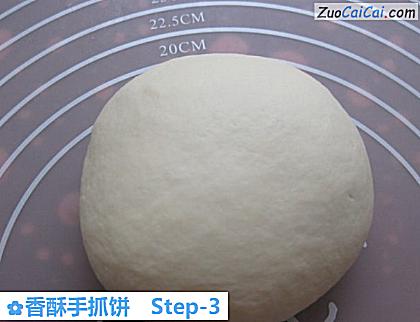 香酥手抓饼做法第三步骤