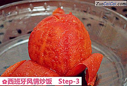 西班牙风情炒饭做法第三步骤