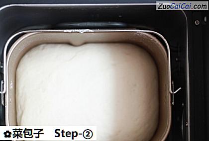 菜包子做法第二步骤