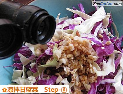 凉拌甘蓝菜做法第六步骤