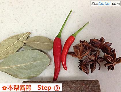 本帮酱鸭做法第三步骤