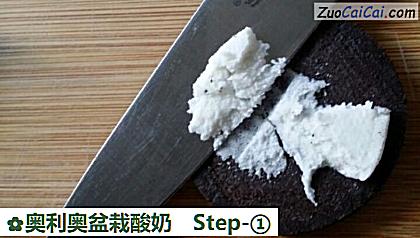 奥利奥盆栽酸奶做法第一步骤