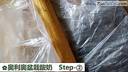 奥利奥盆栽酸奶做法第二步骤