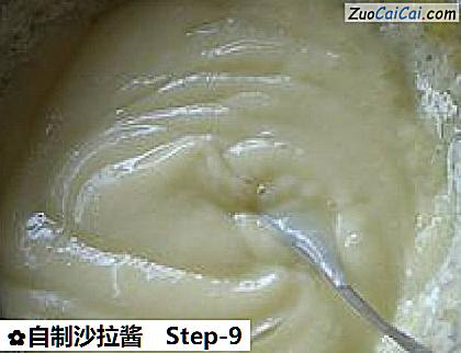 自制沙拉酱做法第九步骤