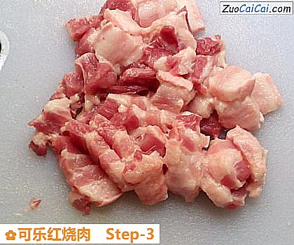 可乐红烧肉做法第三步骤