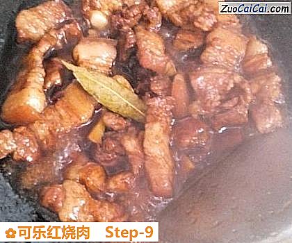 可乐红烧肉做法第九步骤