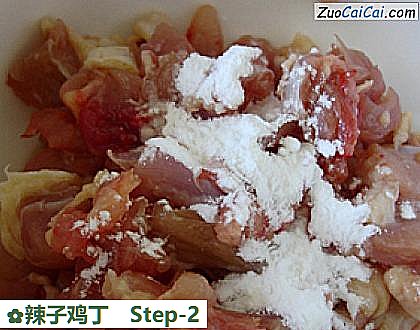 辣子鸡丁做法第二步骤