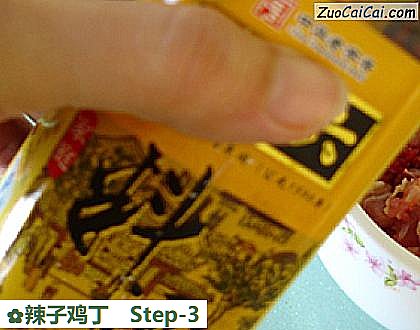 辣子鸡丁做法第三步骤