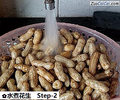 水煮花生做法第二步骤