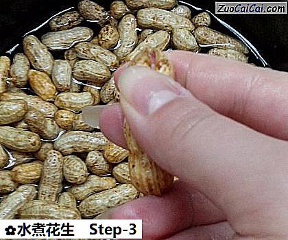 水煮花生做法第三步骤