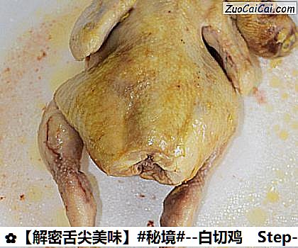 白切鸡做法第四步骤